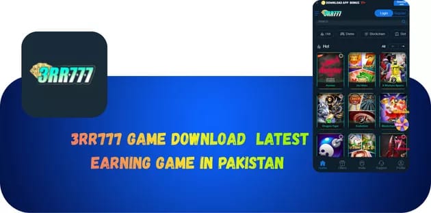 3RR777 Game APK Pakistan Free Download  2026
