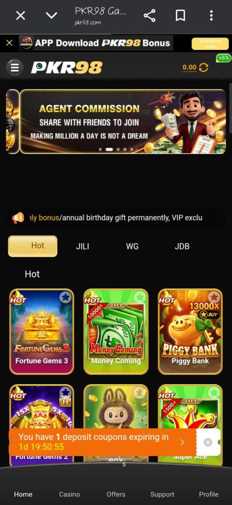 pkr98 game